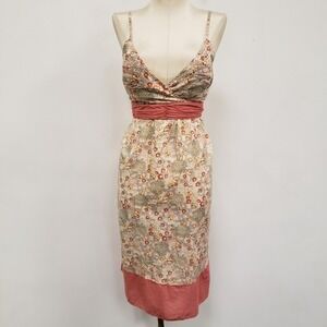 Magazine Womens Y2K Preppy Fairy Babydoll‎ Dress Size M Floral Coquette Feminine